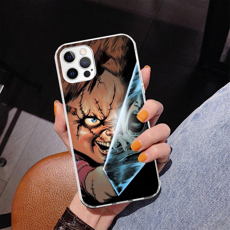 Chucky Child's Play Phone Case For iPhone 17 Air 16 Pro Max 16E 15 + 14 Plus 11 12 13 Mini 7 8 SE Gift Print Cover Fundas 17 Air