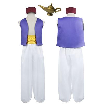 [monoii] Aladdin Cosplay Adult Arabian Costume Halloween Arabian Nights Costume D142