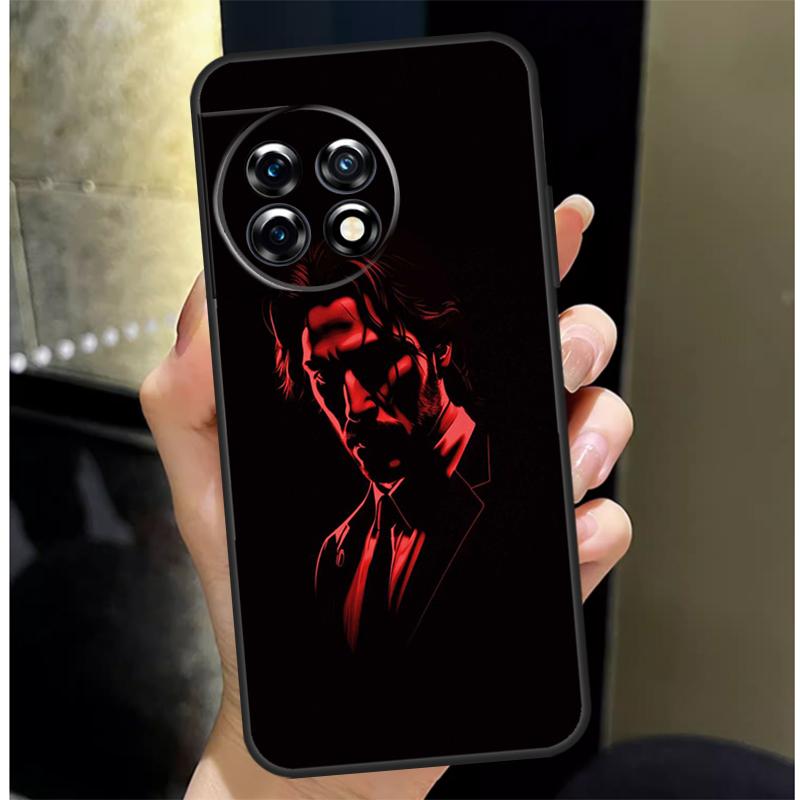 John Wick Cover For OnePlus 13 13R 12 12R 11 10 Pro 8T 10T OnePlus Nord 4 CE 2 3 Lite N10 N20 N30 Case