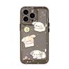 Play puppy for iPhone17promax Apple 16 mobile phone case 14/13 cute 15 light and thin soft case