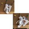10cm/3,93in GINTAMA Plüsch Schlüsselanhänger Anime Zubehör Anhänger Cartoon Figuren Dekorative Puppen Sammlerstücke Niedliche Spielzeuge Lustige Geschenke