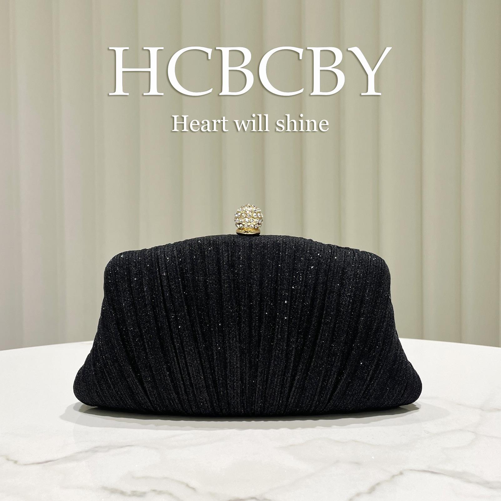 

Women s Sparkly Purses Evening Bag Handbags Formal Pleated Clutch Bag with Chain for Prom Wedding Party Crossbody Shoulder Evening Bag for Women one size чорний