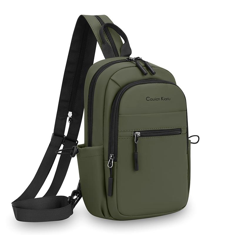 Men's Large Capacity Chest Bag Travel Backpack Multi-function Backpack