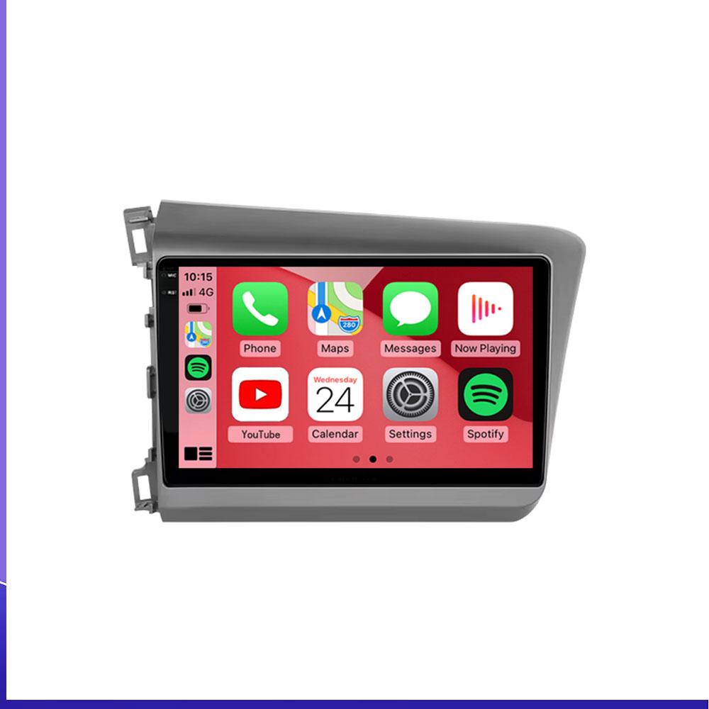 Android 14 Car Stereo Radio Multimedia Wireless Carplay Android Auto For Honda Civic 9 2012 2013 2014 2015 No 2 Din GPS DSP