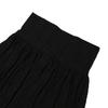 Telelu Long Layered Skirt Black
