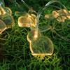 Easter Bunny String Lights Decorative Lights 10 LED Battery Type 1.65M