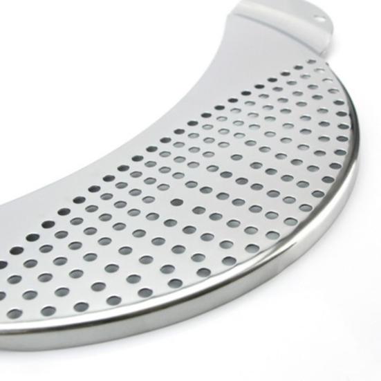 Nerezový hrnec s cedníkem, cedník na pánev, cedník na těstoviny a špagety, nerezavějící, účinný nástroj pro odvod vody pro domácí a restaurační použití