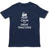 Keep Calm And Drive Tractors T ShirtFunny Farmer Tee Gift For Tractor Lovers