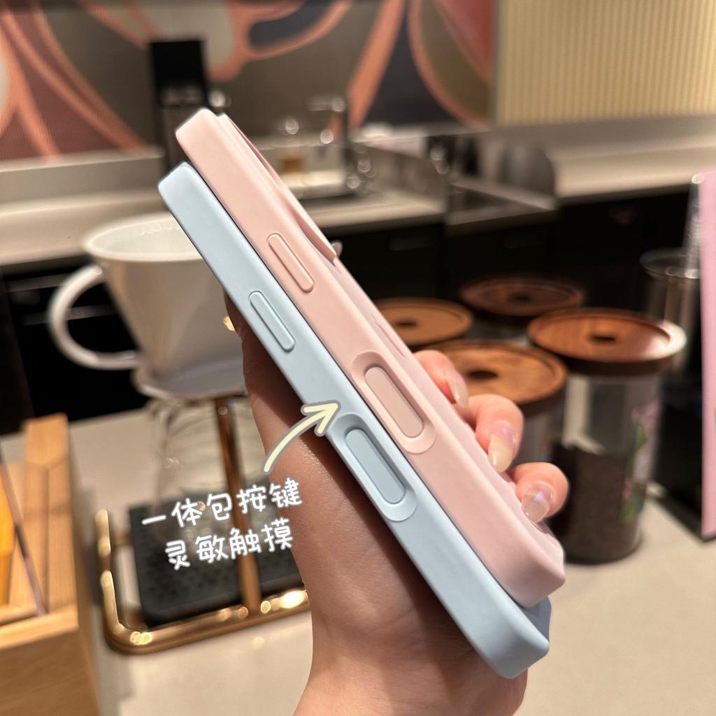 AI camera integrated button for iPhone11promax solid-state silicone mobile phone case Apple 11 anti-drop sheath