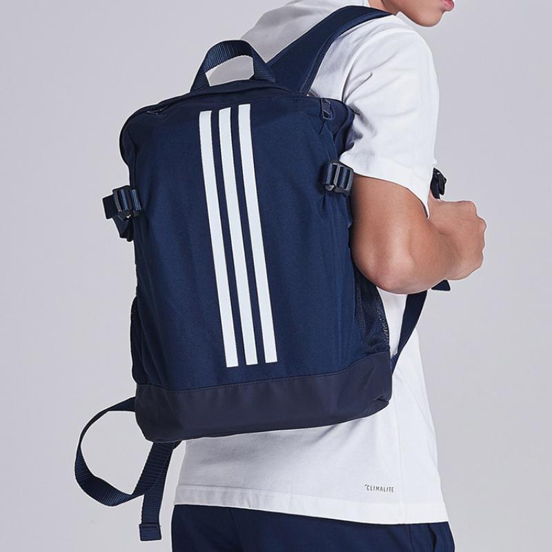 Adidas Polyester Backpack Regular Unisex Blue Adidas DM7680