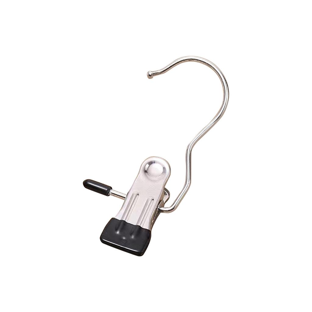 Attachment Hook, Space-Saving Clothes Hook Organiz Stainless Steel Clothespins With Hook Laundry Organizer Portable Hanging Clip Wardrobe Rack Efficie