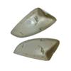 For Peugeot 308 2014- Car Replacement Rearview Side Mirror Cover Wing Cap Exterior Door Rear View Case Trim White Black ABS