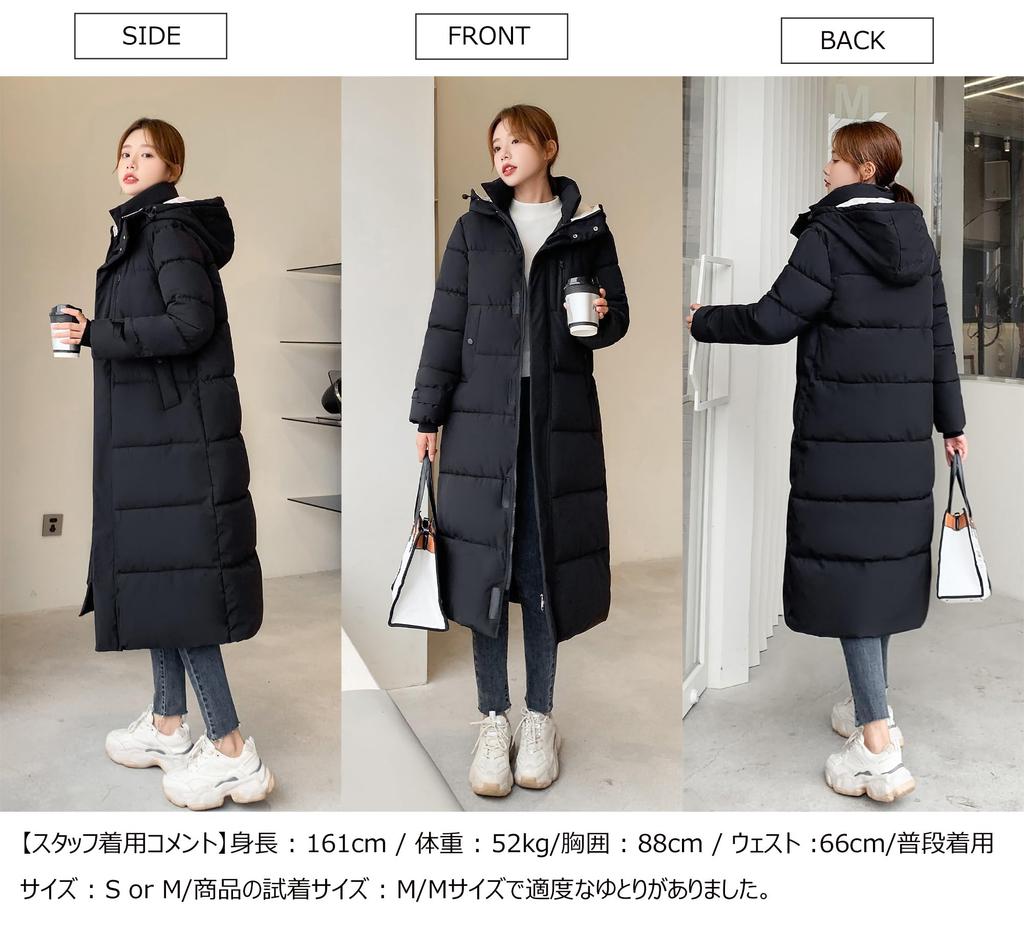 Sulliwayu Winter Padded Bench Plus Long Thick Cold Women's Coat, Outerwear, Coat, Hooded, Sizes, Casual, Simple, Length, Padded, Warm, Protection,