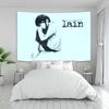 Serial Experiments Lain Tapestry  Mysterious Anime Design Perfect for Fan Room Decor Large Wall Hanging Artwork