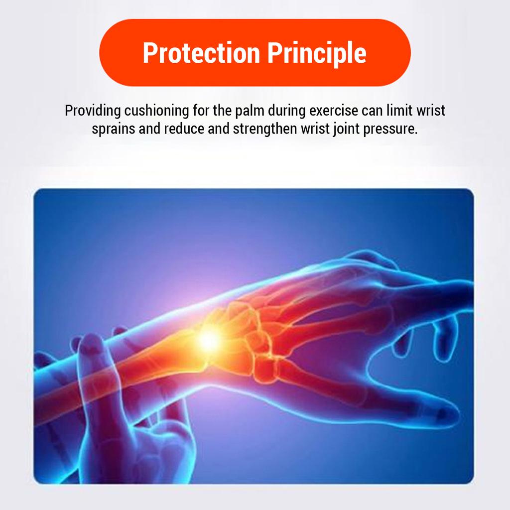 Compression Wrist Brace with Pressure Belt Sport Protection Wristband Knitting Pressurized Wrist and Palm Brace