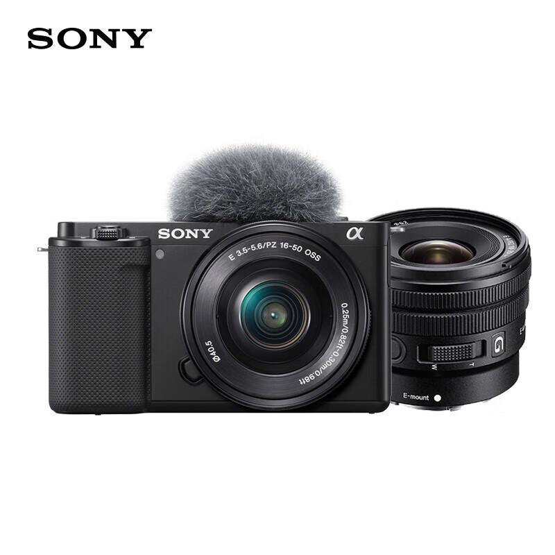 

Sony ZV-E10L Mirrorless Camera with 10-20mm F4 Lens Kit (CN version)