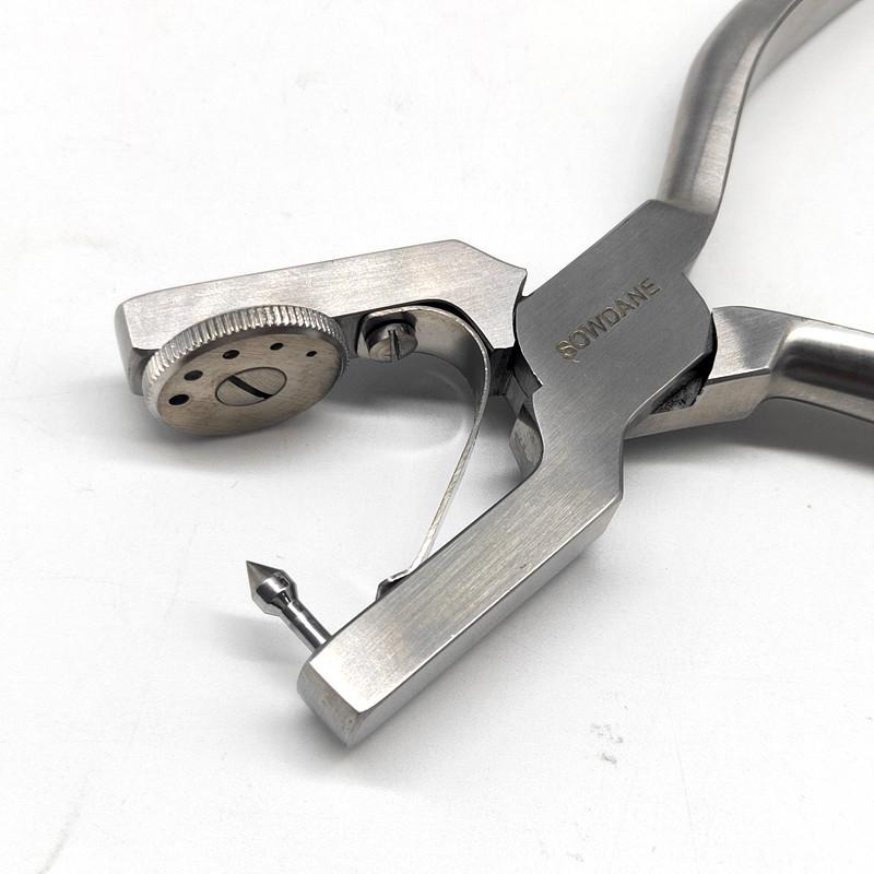 Top Quality Dental Rubber Dam Hole Punch Forcep Dentist Rubber Dam Instrument Tool Clamp Stainless Steel Tool