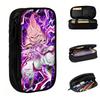 Custom Majin Buu Cartoon  Cute Pencil Cases Boys Girls Large Capacity Animes Pencil Bag Student School