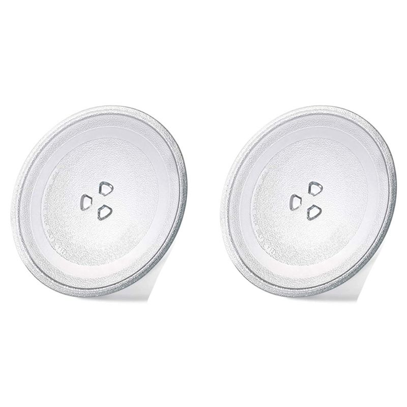A84E-2X 9.6 Inch Microwave Plate Spare Microwave Dish Durable Universal Microwave Turntable Glass Plates Replacement Plate прозрачный