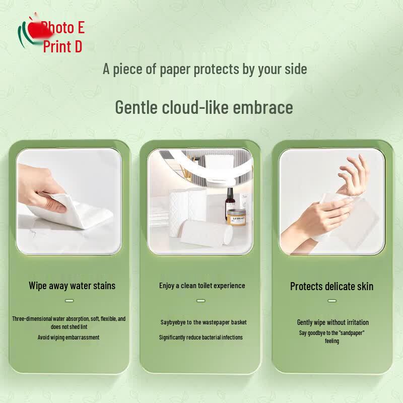 Mind Act Upon Mind Coreless 3D Embossed Toilet Paper