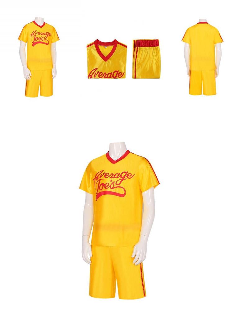 Crazy Dodgeball Cosplay Costume Hot Movie-inspired Flash Team Uniform