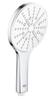 26544LSO (26544LSJ) GROHE Smart Active Round Hand Shower, 130mm, Chrome/White (Authentic GROHE Online Store, Compliant with Japanese Standards)