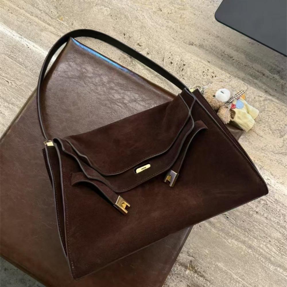 Høykvalitets utenrikshandel semsket damevesker, allsidige trend skinn damevesker, skulder messenger-vesker, store merker, Pingti grenseoverskridende