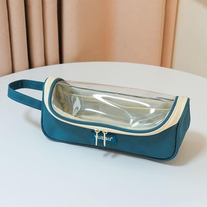 Space Capsule Pencil Case With Large Capacity Oxford Fabric Storage For Students And Office Use