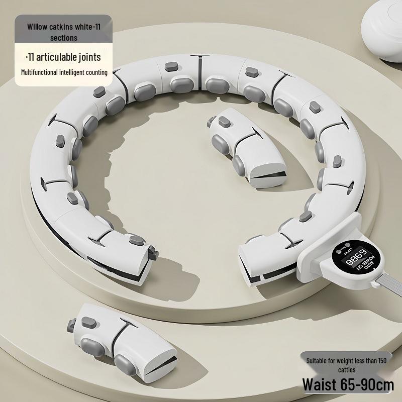 Inteligentne liczenie Hula Hoop: Damski Cichy, Odpinany, Nieopadający Design do Redukcji Tkanki Tłuszczowej na Brzuchu
