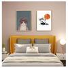 Canvas Poster and Print Nursery Decorative Picture Painting Nordic Baby Kid Bedroom Decoration Kawaii Funny Animal Cat Wall Art