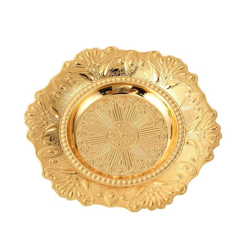 European minimalist style creative cup holder, snack plate and plate storage