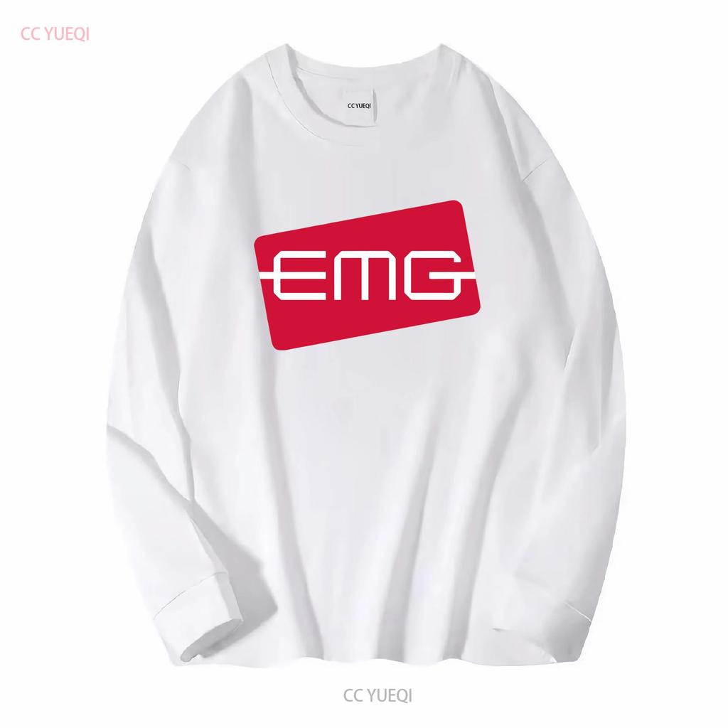 EMG Pickups Guitars Logo Mens Black T Shirt Size S to 3XL vintage Washed homme Stylish Soft Slightly graphic Stretched Unisex