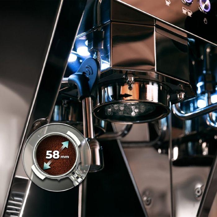 Machine à café expresso - Baristeo - Brava - 15 bars - Réservoir 2,5L - Café moulu