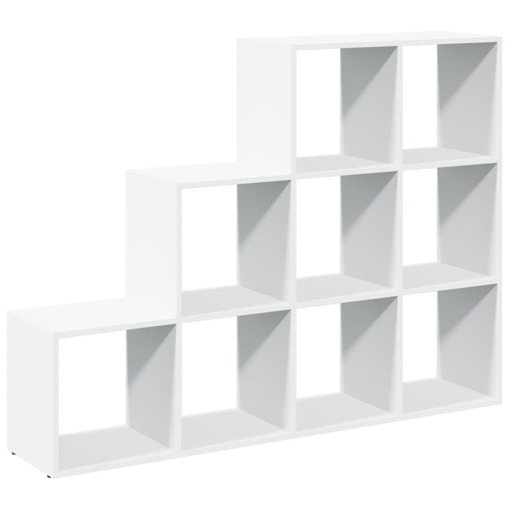 Vidaxl Shelf Divider, 3 Tiers, White, 137.5X29X103.5 Cm