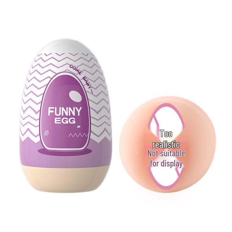 Comele Funny Men's Egg Airplane Cup - Portable Erotic Bedroom Fun Toy