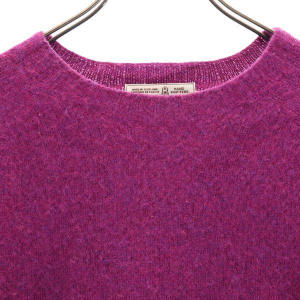 INVERALLAN Made in the UK Long sleeve sweater 38 Purple knit Women Used