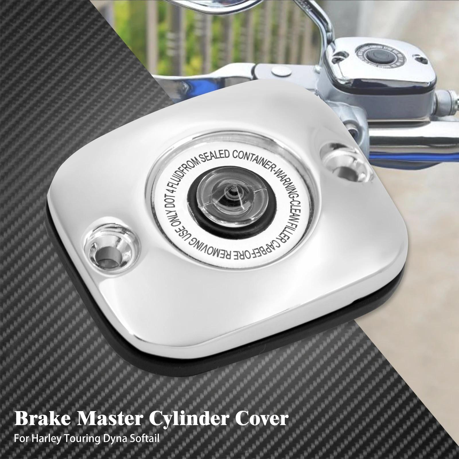 

Крышка главного тормозного цилиндра переднего мотоцикла для Harley Touring Road King Street Glide FLHR FLHT Dyna Fat Bob FXDF Softail FLSTF