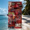 Retro Moda C-Coca-C-Cola Ręcznik Szybkoschnące Ręczniki Plażowe Nadają Się Na Baseny Kemping Joga I Siłownię