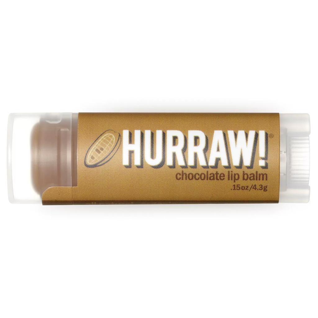 [Wilderness] American Generation Hurraw Pure Natural Organic Ingredients Plant Flat Tube Lip Balm 4.3G