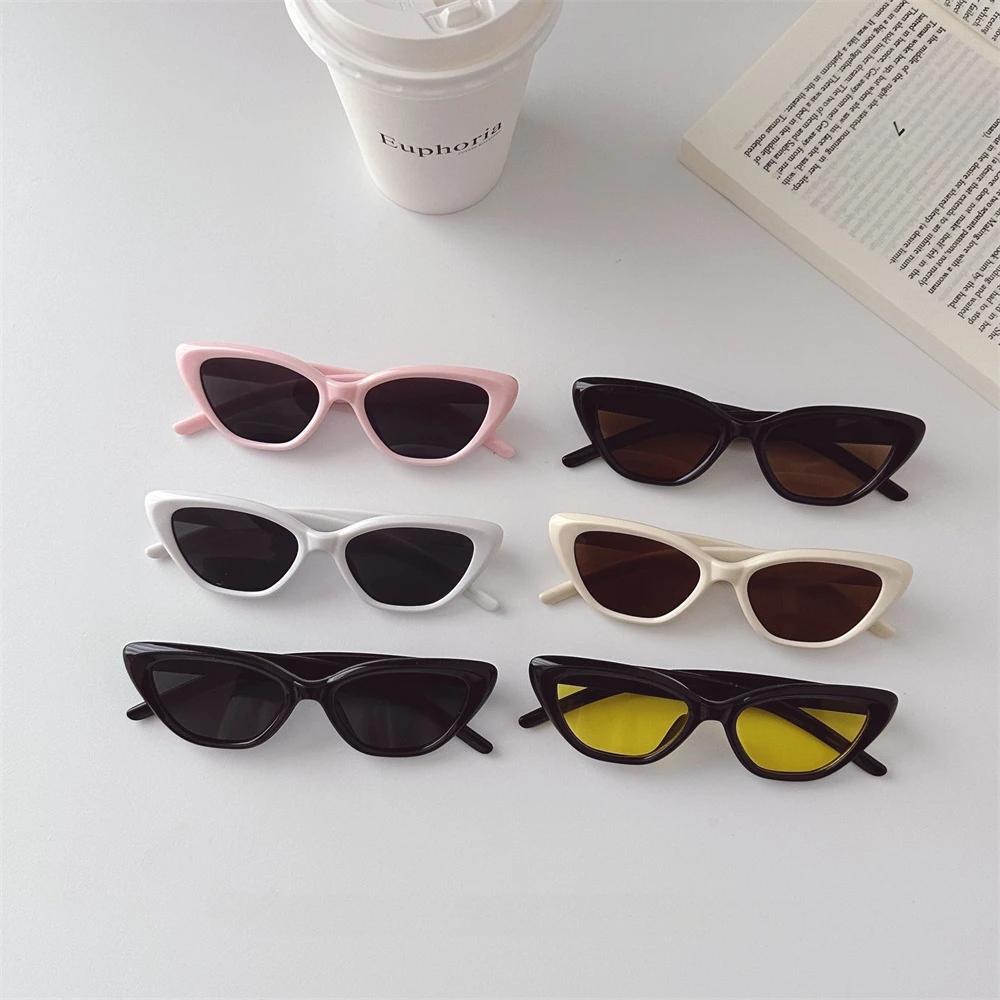Fashion Children Cat's Eye Sunglasse Brand Designer Retro Boys Girls Eyeglasses Cute Baby Shade Eyewear Kids Gafas De Sol