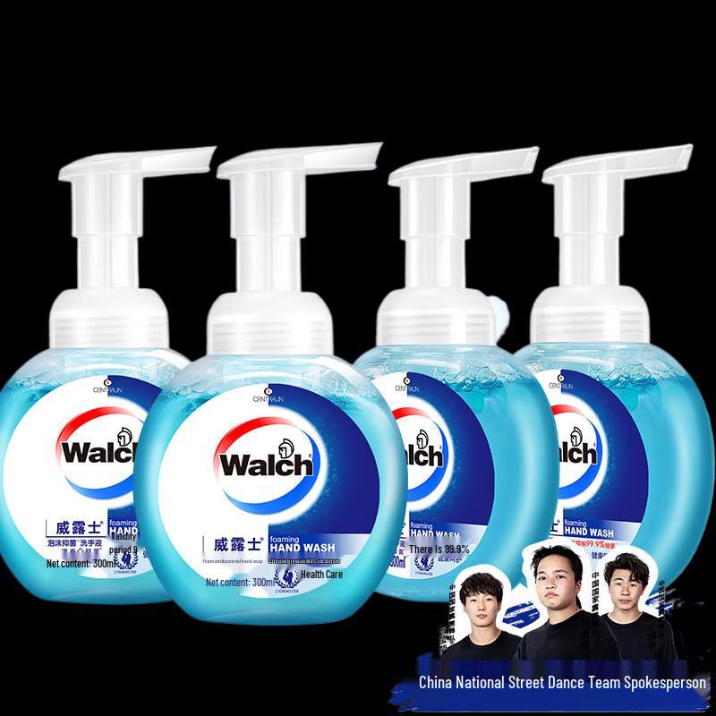 

Walch Foaming Antibacterial Hand Wash - Health Care (4 x 300ml Combo)