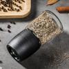 Large Capacity Salt Grinder Glass Body Spice Mill Durable Pepper Grinder Restaurant