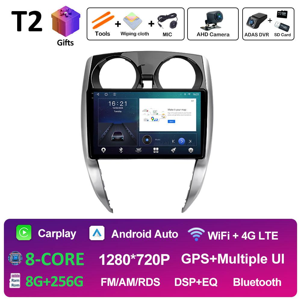GPS Navigation DSP Stereo For Nissan Note 2 E12 2012 2013 2014 2015 - 2021 Car Multimedia Video Radio Player Autoradio Head Unit