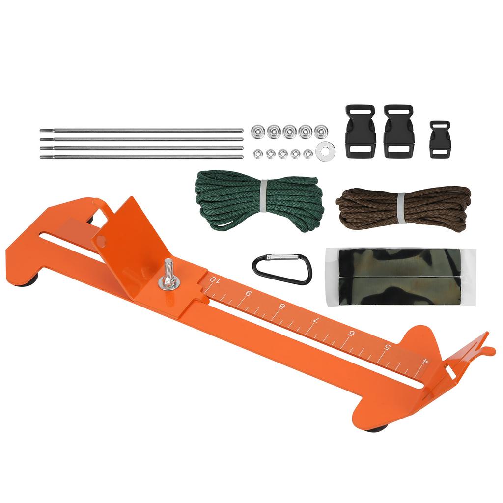 Paracord Weaving Jig Kit Bracelet DIY Making Alloy Frame Braiding Craft Fixing Tool