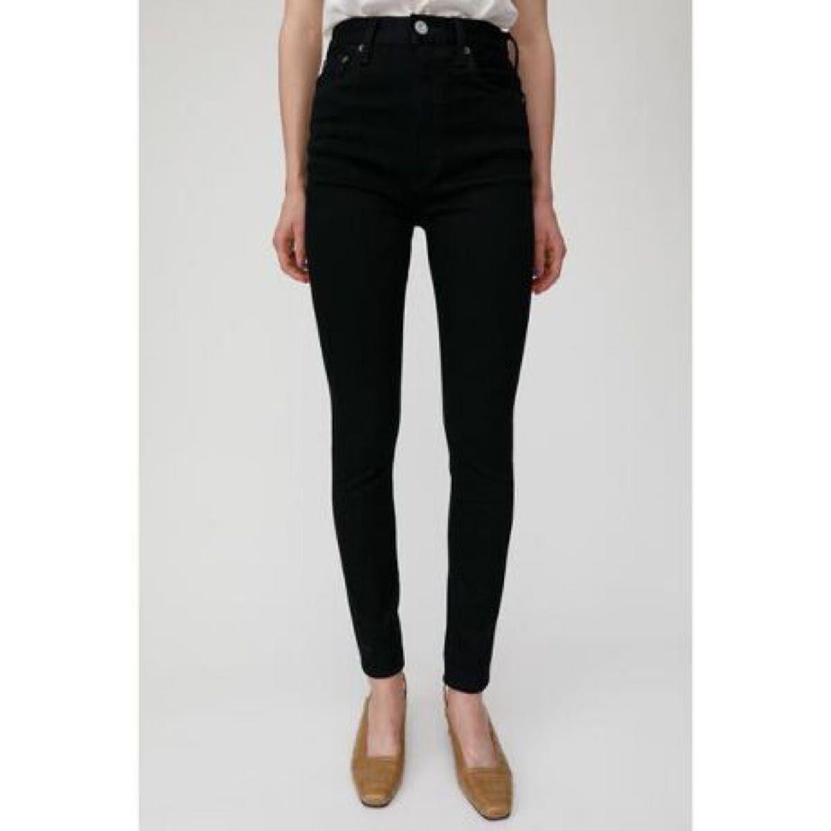 moussy HW Rebirth BLACK SKINNY skinny 27 inches