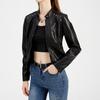 YYFS Chemisier et chemises à manches longues et col montant pour femme, veste décontractée, couleur unie, imprimé, mode printemps-automne, S-4XL