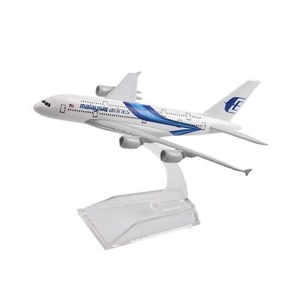 1/400 mõõtkava Malaysia Airlines Airbus A380 lennukimudel Lennuk Diecast metallist lennukid