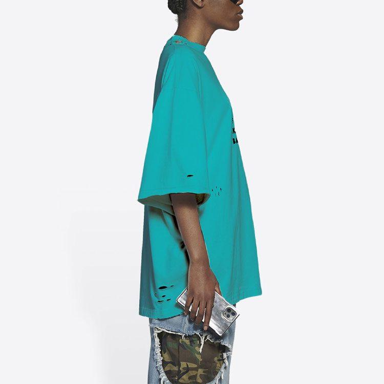 Balenciaga Bb Pixel Boxy T Shirt 651795TKVF53660