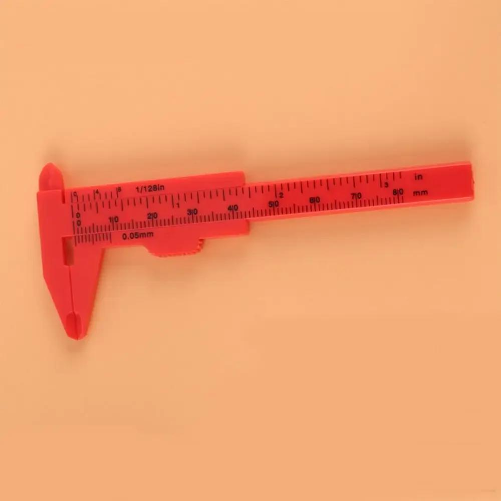 WholesalePortable Plastic Eyebrow Measuring Vernier Caliper Tattoo Microblading Caliper Ruler Permanent Makeup Measurement Tools