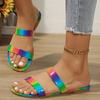 Fashion Flats Women Slippers Summer Fashion Shoes Dress Cozy Sandals Casual Walking Woman Flip Flops 2025 New Trend Brand Female Zapatos